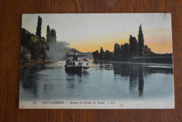 G731 Saint Adrien Arrivee Du Bateau De Rouen - Autres & Non Classés