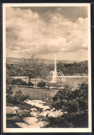 AK Stuttgart, Reichsgartenschau 1939, Blick über Einen Der Seen - Ausstellungen