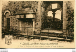 CPA - FALAISE -  LE CHATEAU - INTERIEUR DU GRAND DONJON  (IMPECCABLE) - Falaise