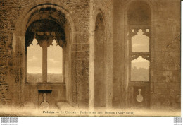 CPA - FALAISE -  LE CHATEAU - FENETRES DU PETIT DONJON  (IMPECCABLE) - Falaise