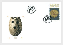 Slovakia 2025 FDC's EUROPA - Celtic Findings At Bratislava Castle 1v MNH - Archéologie