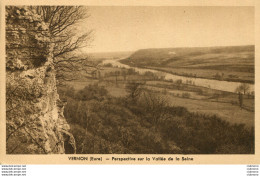CPA - VERNON - PERSPECTIVE SUR LA VALLEE DE LA SEINE (IMPECCABLE) - Vernon