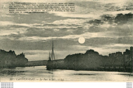 CPA - LANDERNEAU - LE PORT LE SOIR  (IMPECCABLE) - Landerneau