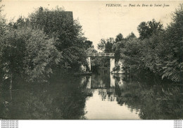 CPA - VERNON - PONT DU BRAS DE SAINT-JEAN (IMPECCABLE) - Vernon