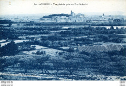 CPA - AVIGNON - VUE GENERALE PRISE DU FORT SAINT-ANDRE - Avignon