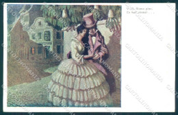 Artist Signed TH. Slama Lady Romantic Couple Serie 2019 Postcard TW2098 - Ohne Zuordnung