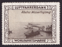 Albatros Wasserflugzeung - Erinnophilie