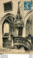 CPA - NEMOURS - EGLISE - INTERIEUR - LA CHAIRE - Nemours