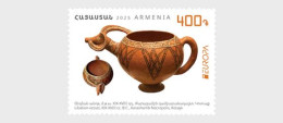 Armenia 2025 International EUROPA - National Archaeological Discoveries 1v MNH - Archéologie