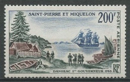 SPM MIQUELON  1963 PA N° 30 ** Neuf MNH Superbe C 32,50 € Bateaux Boats Sailboat Gouverneur Dangeac Transports - Neufs