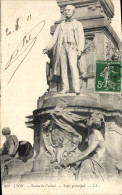 CPA Lyon Statue De Carnot Sujet Principal - Lyon 1