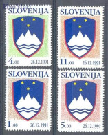 Slovenia 1991 Mi 2-5I MNH  (ZE2 SLN2-5I) - Timbres
