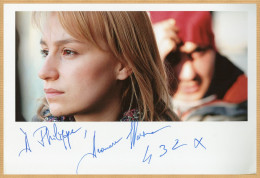 Anamaria Marinca - Actrice Roumaine - Belle Grande Photo Dédicacée En Personne - Actors & Comedians