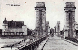 45 - Loiret -  SULLY Sur LOIRE -  Le Pont Suspendu - Sully Sur Loire