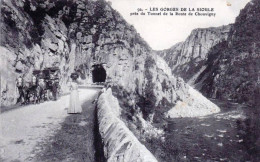 03 - Allier-  Les Gorges De La Sioule - Pres Du Tunnel De La Route De Chouvigny - Attelage - Andere & Zonder Classificatie