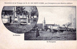 03 - Allier - Abbaye Notre Dame De SEPT FONS ( Diou ) Le Rucher - Le Troupeau De Vaches - Religion - Andere & Zonder Classificatie