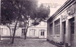 89 - Yonne -  VILLEBLEVIN - Colonie Scolaire Du XII. Arrondissement, Cour Interieure, Hopital Auxilliaire ( Guerre 1914 - Villeblevin