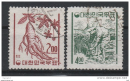 A09826)Korea-S. 356 + 358 Gest. - Corée Du Sud