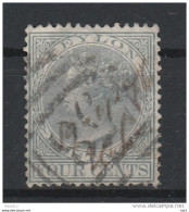 A09672)Ceylon 45 C Gest. - Sri Lanka (Ceylan) (1948-...)