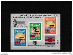 A08154)Nicaragua Bl 129** - Nicaragua