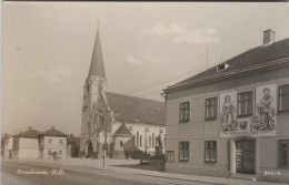 N.O.407  --  PRESSBAUM  --  GEMEINDEAMT, MONUMENT  --  ECHTE PHOTOGRAPHIE - Autres & Non Classés