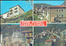 Al126 Cartolina Polino Albergo Ristorante Castelforte Provincia Di Terni - Terni