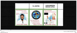 A15259)Johannes Paul II.: Papua-Neuguinea 741 - 742 ZDR** - Papes