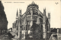 CPA Bourges Absdie De La Cathedrale - Bourges