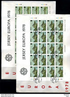 F1003)Jersey FDC 177/8 KLB-Satz - Jersey