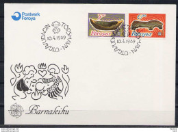 F0470)DK-Faeroer FDC 184/5 Cept - Féroé (Iles)
