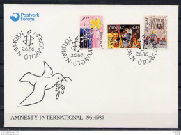 F0454)DK-Faeroer FDC 136/8 - Féroé (Iles)