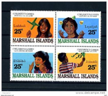 A19928)Marshall-Inseln 280 - 283 VB** - Marshall