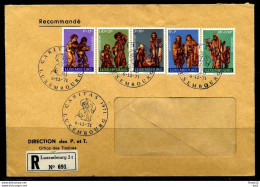 E04671)Luxemburg FDC 836/40 - FDC