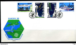 E02293)Jersey FDC 435/8 - Jersey