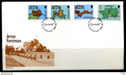 E02279)Jersey FDC 212/5 - Jersey