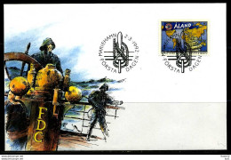 E02157)Alandinseln FDC 55 - Aland