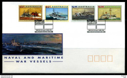 E01205)Australien FDC 1340/3 Kriegsschiffe - Premiers Jours (FDC)