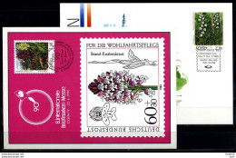 X2038)Maximumkarte Finnland-Aland 33/34 Blumen - Aland