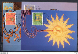 X1236)Schweiz Maxi-Card  1223/6 - Maximum Cards