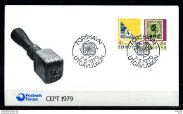 E06635)Färöer FDC 43/4 Cept - Féroé (Iles)