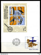 E06617)Norwegen FDC Block 2 Flugzeuge - FDC