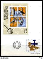E06619)Norwegen FDC Block 2 Flugzeuge - FDC
