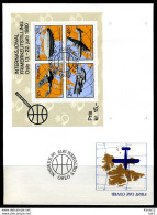 E06618)Norwegen FDC Block 2 Flugzeuge - FDC