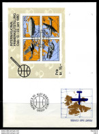 E06612)Norwegen FDC Block 2 Flugzeuge - FDC