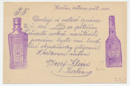 Illustrated Postal Stationery / Cachet Austria 1907 Rum - Vins & Alcools
