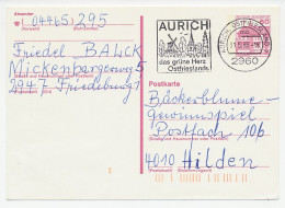 Postcard / Postmark Germany 1985 Windmill - Moulins
