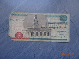 CENTRAL BANK OF EGYPT   FIVE POUNDS - Egitto