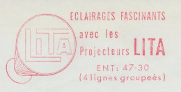 Meter Cut France 1960 Floodlight - Lamp - Lita - Electricité