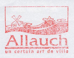 Meter Cut France 1998 Windmill - Moulins