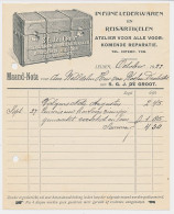 Nota Leiden 1922 - Lederwaren - Reisartikelen - Holanda